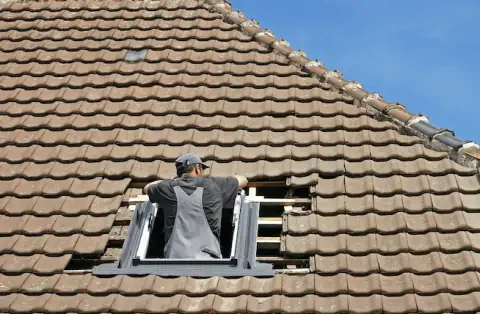 Pose de velux - Breuil Magné